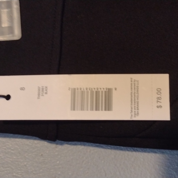 tahari black skirt size 8 womens - Picture 4 of 8
